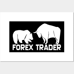 Bulls vs Bears Forex Trader Posters and Art